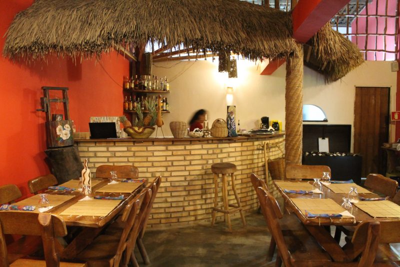 Restaurante Manzuá, em São Miguel dos Milagres