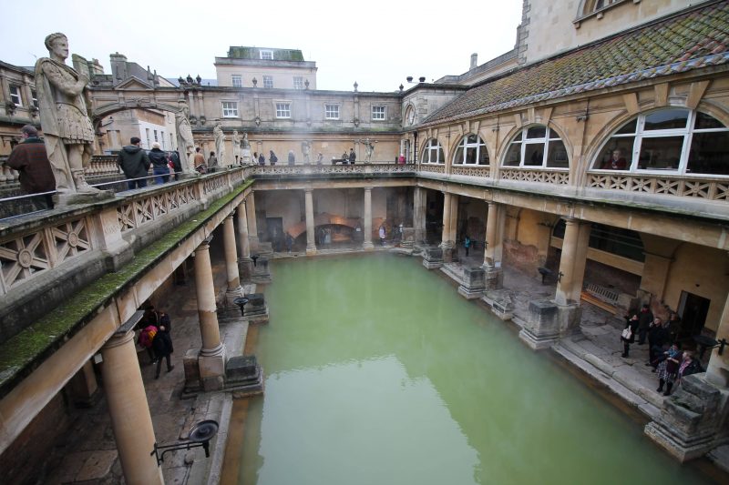 Termas Romanas, em Bath